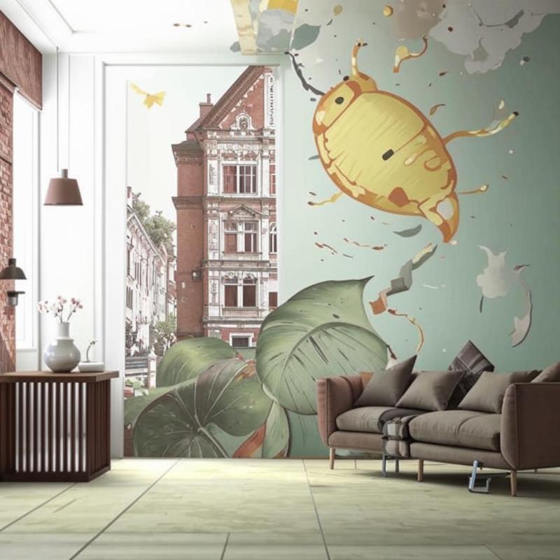 Как поклеить обои без швов