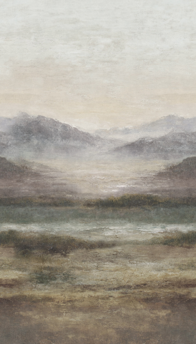 79236-4 Панно AS Creation 159*280, Туманные очертания гор