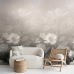 79249-1 Панно AS Creation 159*280, Гармония белых цветов