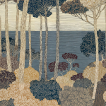 79229-5 Панно AS Creation 159*280, Эхо прибрежного леса