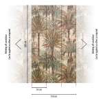 79229-9 Панно AS Creation 159*280, Экзотическая роща